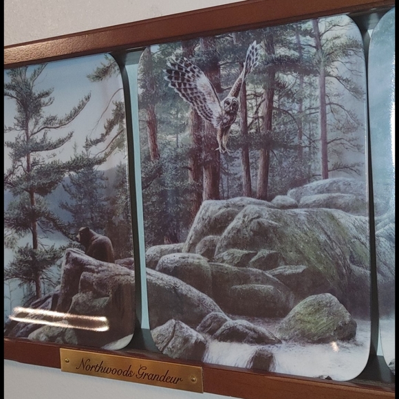 Collectible plate set of 4 - Picture 7 of 13